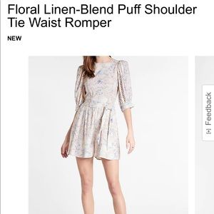 NWT express romper. Still in stores